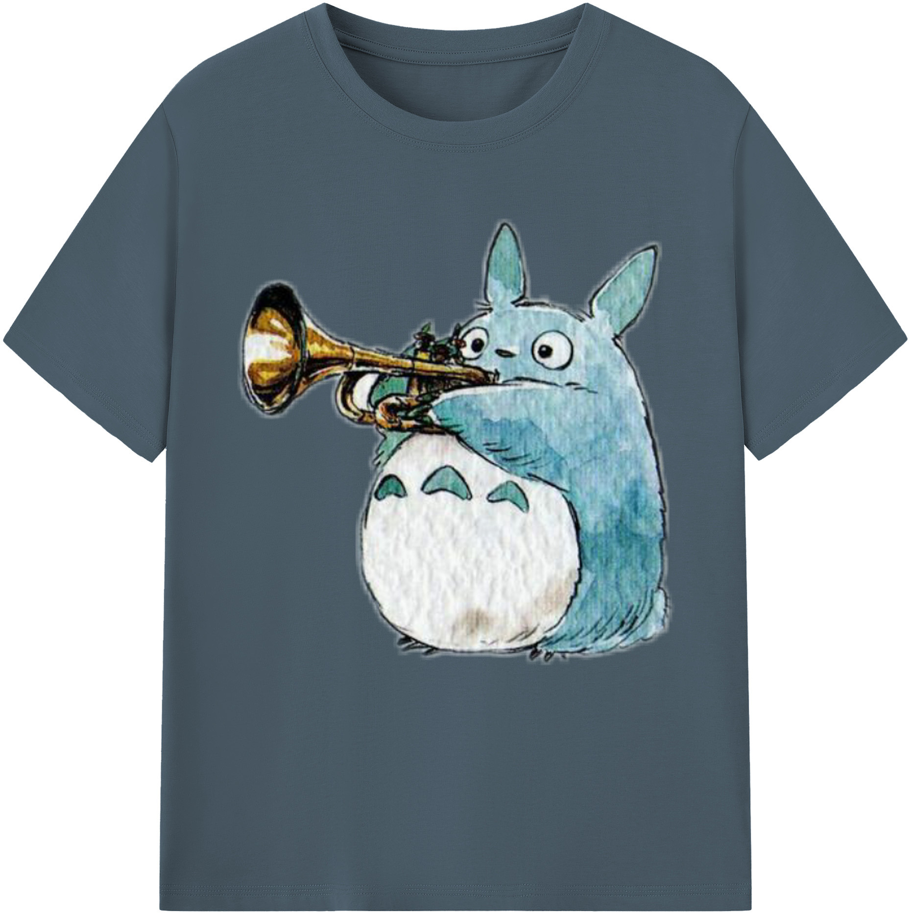 （画像用） となりのトトロ 草壁メイ 草壁サツキ My Neighbor Totoro Satsuki Kusakabe Mei Kusakabe 綿100％半袖Tシャツ（フロントプリント）